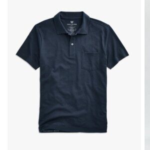 Mack Weldon Men’s Vesper Polo Blue Size XXLarge 2XL New